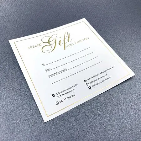 Сертифікати повнокольорові з об'ємними лаком та фольгою