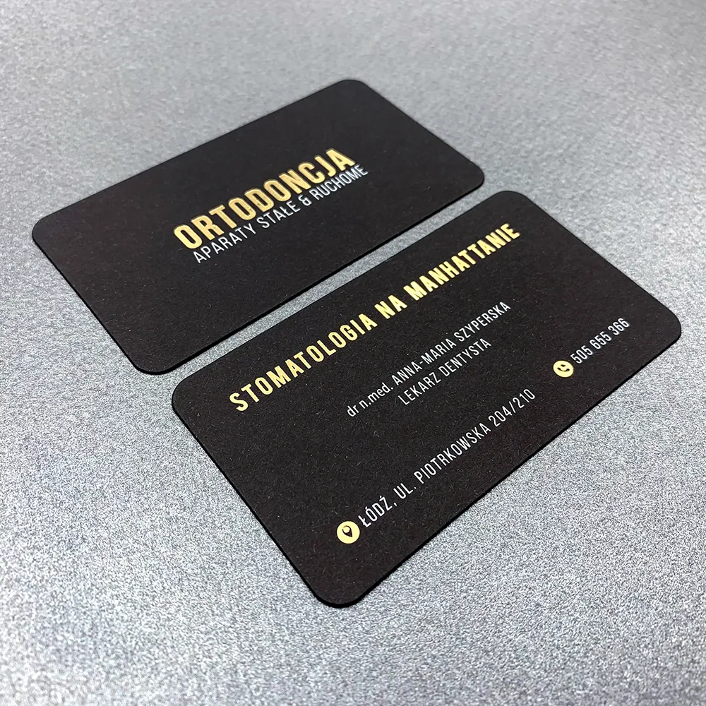 Фото товара «Візитки на чорному картоні» №11