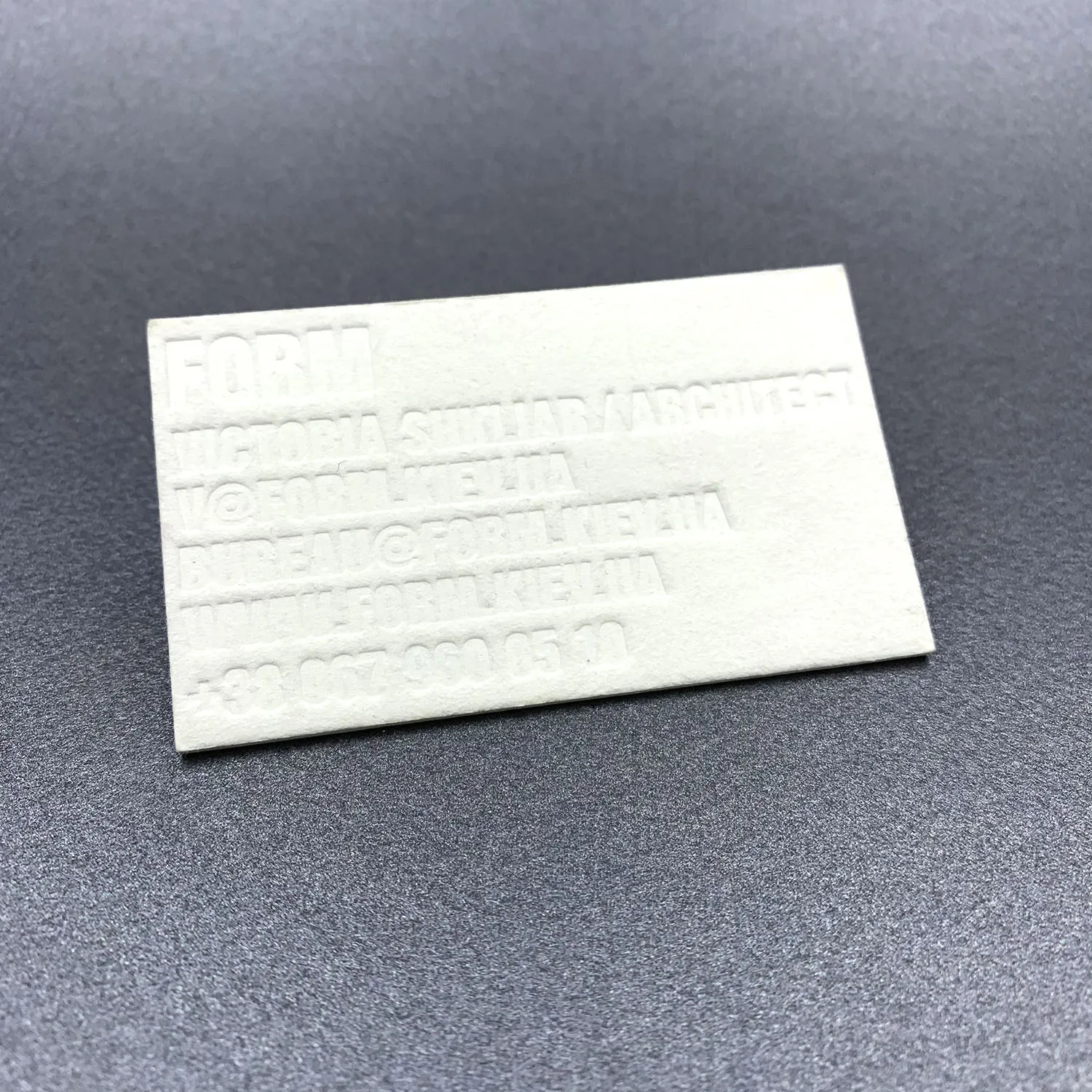 Фото товара «Візитки з тисненням» №16