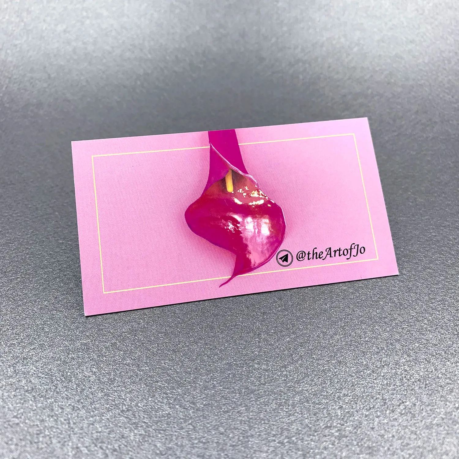 Фото товара «Повнокольорові візитки з об`ємною фольгою та лаком» №6