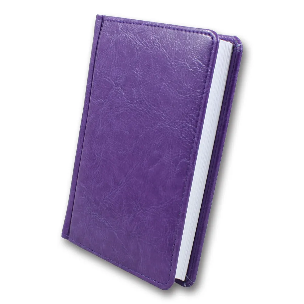 Фото товара «SARIF щоденник дат. 2024 А5 фіолетовий з білим блоком» №1
