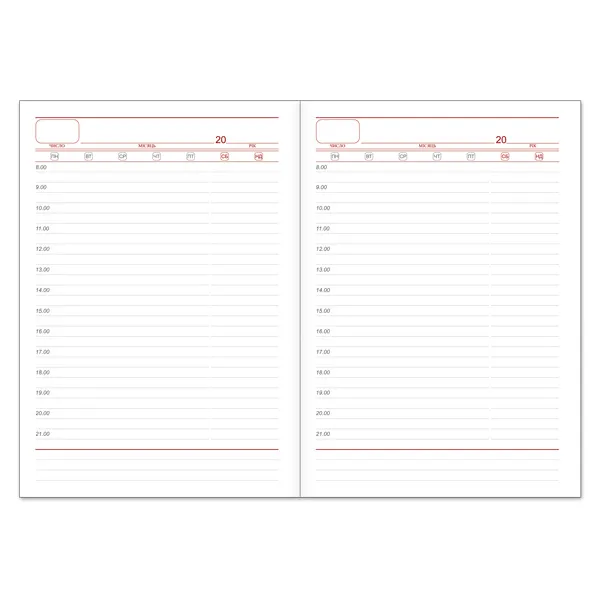 Фото товара «VIENNA щоденник недат. А5 чорний» №2