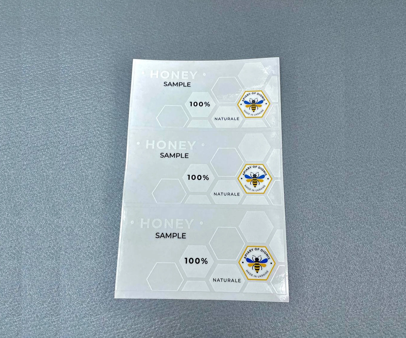 Фото товара «Наклейки на прозорій плівці» №6