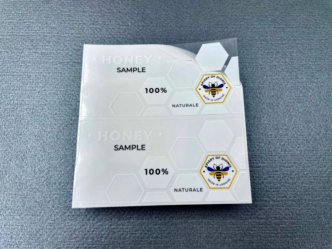 Фото товара «Наклейки на прозорій плівці» №7