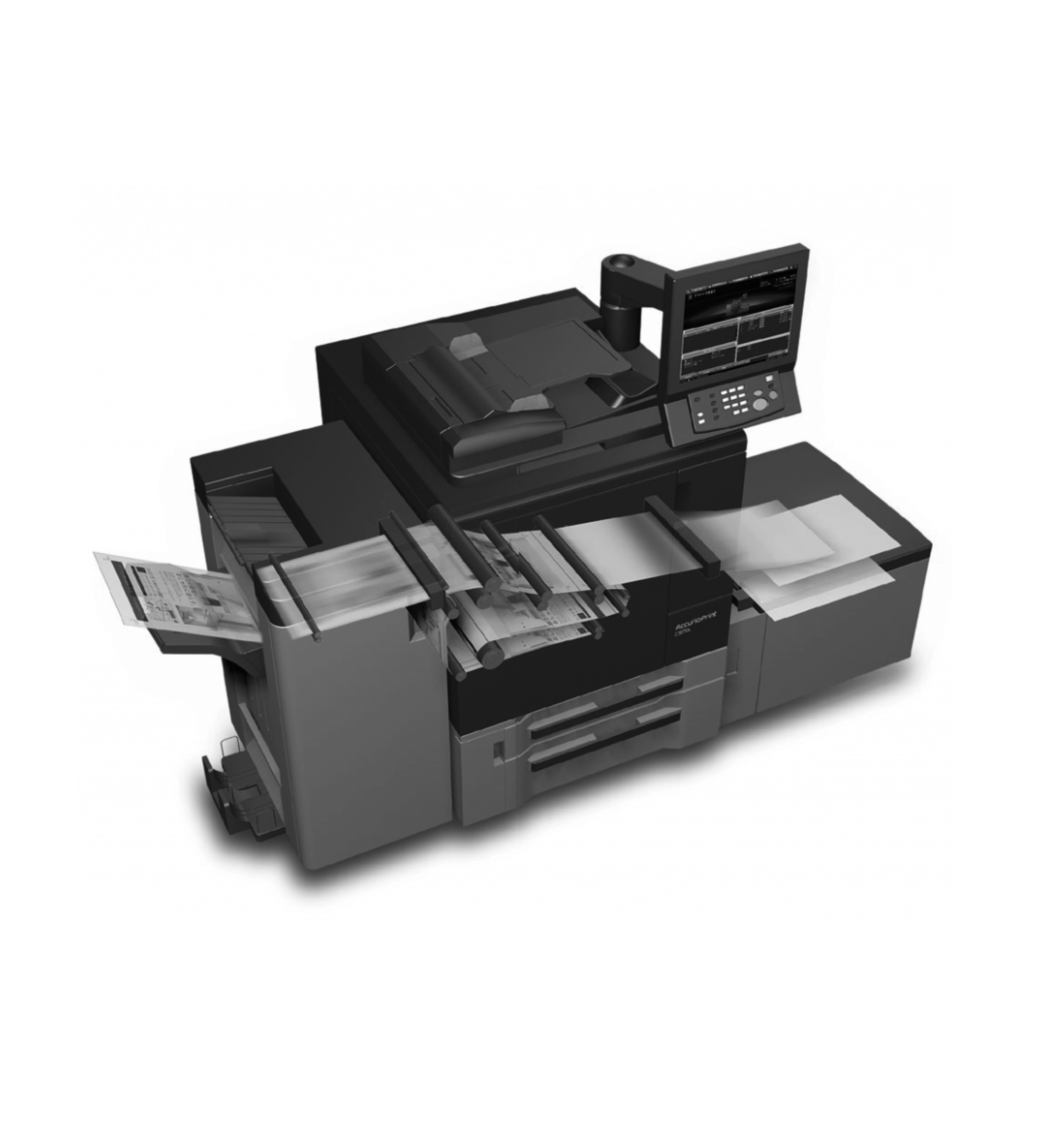 Фото товара «Чорно-білий промисловий друк формату SR A3» №2