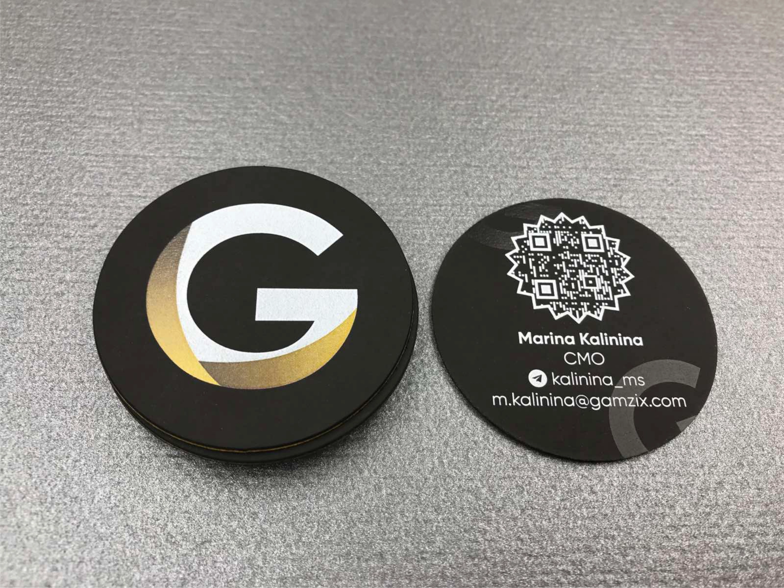 Фото товара «Визитки индивидуальной формы» №2