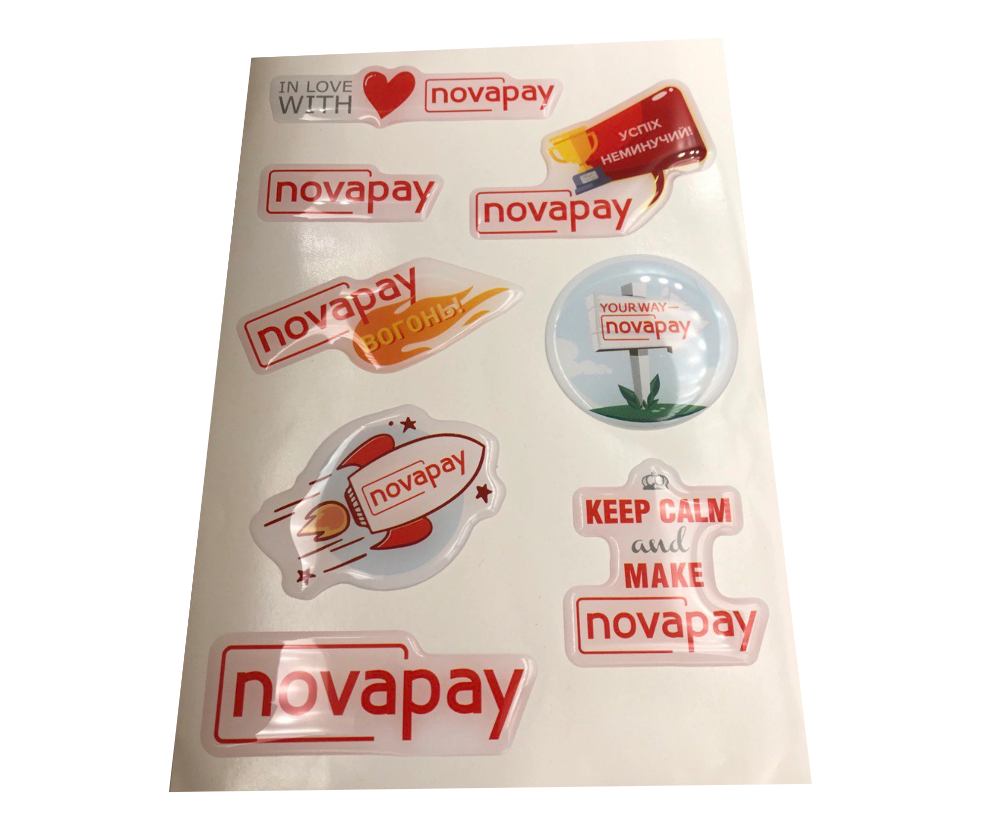 Фото товара «Об`ємні Наклейки» №9